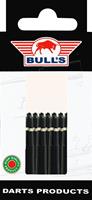 Bull's Nylon Plus Ring 5er-Pack schwarze kurze Schäfte