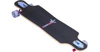 Muuwmi longboard Compact 83 x 22 cm blauw/roze