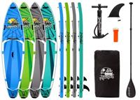 AQUALUST 10'8 CRUISER SUP Board Stand Up Paddle Surf-Board ISUP mit Paddel 3...