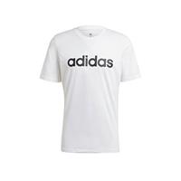 Adidas T-shirt Essential Linear Logo - Wit/Zwart Kids
