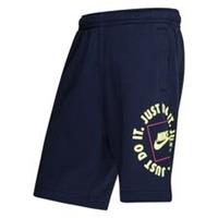 Nike Shorts NSW Fleece JDI - Navy/Groen