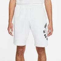 Nike Shorts NSW Fleece JDI - Wit/Zwart