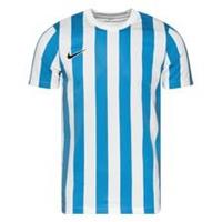 Nike Voetbalshirt DF Striped Division IV - Wit/Blauw/Zwart
