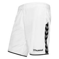Hummel Shorts Authentic Poly - Wit/Zwart