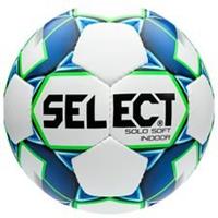 Select Fußball Solo Soft Indoor - Weiß/Blau/Grün