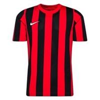 Nike Voetbalshirt DF Striped Division IV - Rood/Zwart/Wit Kinderen