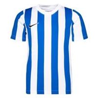 Nike Voetbalshirt DF Striped Division IV - Wit/Blauw/Zwart Kids