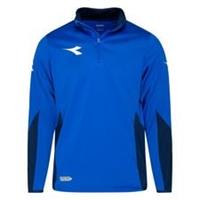 Diadora Trainingsshirt Equipo 1/2 Zip - Blauw/Zwart/Wit