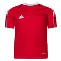adidas Training T-Shirt Tiro 21 - Rot/Weiß Kinder