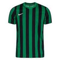 Nike Voetbalshirt DF Striped Division IV - Groen/Zwart/Wit
