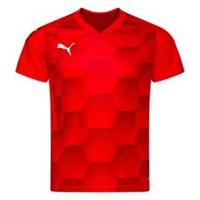 Puma Voetbalshirt teamFINAL 21 Graphic - Rood/Rood Kinderen