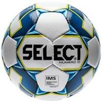 Select Voetbal Numero 10 - Wit/Blauw