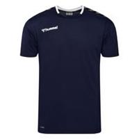 Hummel Voetbalshirt Authentic Poly - Navy/Wit