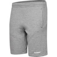 Hummel Lange Sweat-Shorts mit Tunnelzug, GREY MELANGE