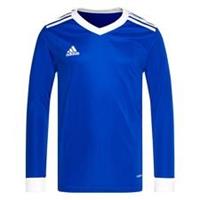 adidas Voetbalshirt Tabela 18 - Blauw/Wit Lange Mouwen Kids