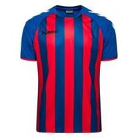 Hummel Voetbalshirt Core Striped - Blauw/Rood Kinderen