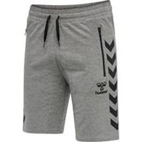 Maidenform Shorts, Reißverschlusstaschen, Winkel-Print, Logo, für Herren, grau/schwarz, S