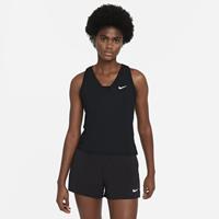 Nike Court Victory Tennistanktop voor dames - Zwart