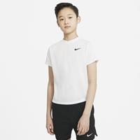 NIKE Court Dri-FIT Victory Tennis Shirt Kinder white/white/black