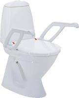 Invacare Toilettensitzerhöhung Aquatec 90000 Toilettensitzerhöhung mit Armlehnen