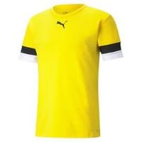 Puma Voetbalshirt teamRISE - Geel/Zwart/Wit