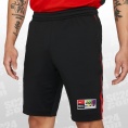 Nike F.C. Longer Short schwarz/rot Größe S