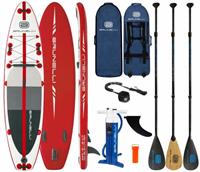BRUNELLI 10.8 Premium SUP Surf-Board Stand Up Paddle ISUP Carbon-Paddel 325cm