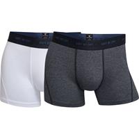 cr7underwear CR7 Underwear CR7 Boxershorts Viscose 2-er Pack - Weiß/Grau