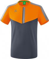 erima Squad Funktionsshirt new orange/slate grey/monument grey