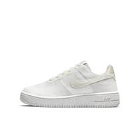 NIKE Af1 Crater Flyknit (GS) DH3375 100 White/White/Sail/Wolf Grey