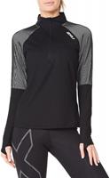 2XU Light Speed 1/2 ZIP Bekleidung Damen rot