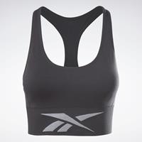 Reebok workout ready seamless sports bra - Night Black - Damen, Night Black