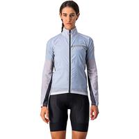 Castelli Women's Squadra Stretch Cycling Jacket AW21SILVER GRAY-DARK GRAY