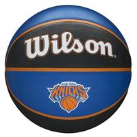 Wilson NBA New York Knicks Basketball - Blue - Heren