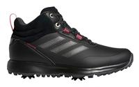 Adidas golfschoenen S2G MID Cut dames leer zwart/roze