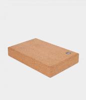 Manduka Yoga Blok Kurk Rechthoekig Plank - 30.5 x 20.5 x 5 cm