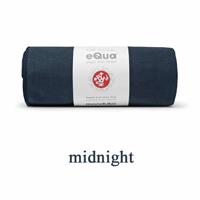 Manduka eQua Yoga Mat Handdoek - Extra Lang - Midnight