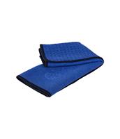 Spiru Manduka Yogitoes Skidless Yoga Handdoek Klein - Surf - Blauw- 60 x 40 cm