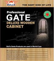 Bull's Deluxe zwart houten kabinet
