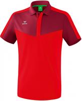 erima Squad Funktions Poloshirt bordeaux/red