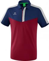 erima Squad Funktions Poloshirt new navy/bordeaux/silver grey