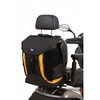 Splash Torba Go rolstoel & scootmobieltas - zwart/geel