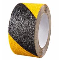 Secucare Anti-slip sticker. zwart geel op rol 3000 x 50 mm