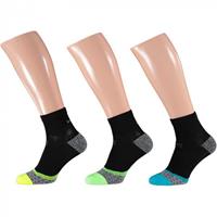 XTREME sockswear Kurzsocken, (3 Paar), mit verstärkter Ferse