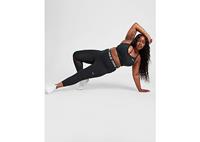 Nike Pro Korte legging met halfhoge taille voor dames (Plus Size) - Black/White - Dames