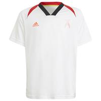 adidas AEROREADY x Football-Inspired Jersey Weiß