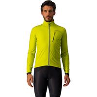 Castelli Go Cycling Jacket AW21 - CHARTREUSE-DARK GRAY