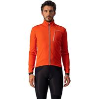 Castelli Go Cycling Jacket AW21 - FIERY RED-SILVER GRAY