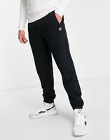 Men's Fred Perry Loopback Joggers in Black