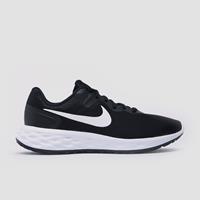 Nike revolution 6 hardloopschoenen zwart/wit heren heren